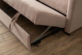 Corner Sofa-Bed Kado - Mink Mink