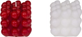 Κερί Καρδιές 6cm Σε 2 Χρώματα