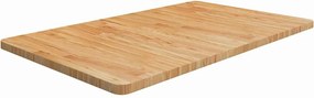 vidaXL Πάγκος Μπάνιου Ανοιχτό Καφέ 100x60x2,5 εκ. Επεξ. Μασίφ Ξύλο