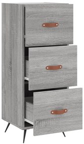 vidaXL Ντουλάπι Γκρι Sonoma 34,5x34x90 εκ. από Επεξεργασμένο Ξύλο
