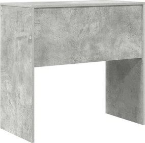 vidaXL Γραφείο Σκυρόδεμα Γκρι 80 x 40 x 76 εκ.
