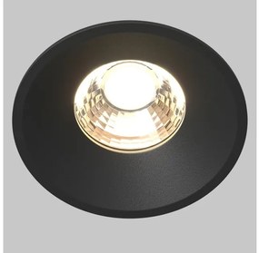 Χωνευτό Σποτ Φωτιστικό Οροφής LED 12W Μαύρο Round DL058-12W3K-B Maytoni DL058-12W3K-B