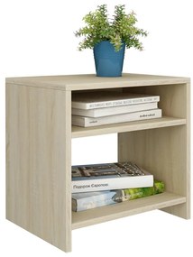 vidaXL Κομοδίνο Χρώμα Sonoma Δρυς 40 x 30 x 40 εκ. από Επεξ. Ξύλο