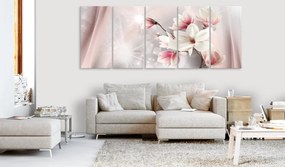 Πίνακας - Dazzling Magnolias (5 Parts) Narrow 225x90