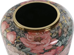 Βάζο Home ESPRIT Πολύχρωμο Ροζ Μέταλλο 33 x 33 x 35 cm