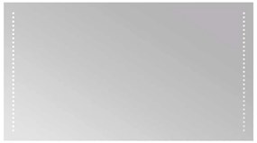 vidaXL Καθρέφτης Μπάνιου με LED 90x50 εκ.
