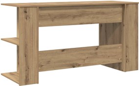 vidaXL Γραφείο artisan δρυς Επεξεργασμένο ξύλο 140 x 50 x 75 εκ.