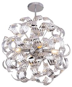 Φωτιστικό Οροφής Globo Lighting Falla 51505-4D Χρώμιο