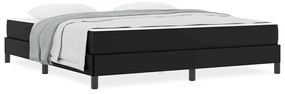 vidaXL Κρεβάτι Άλλο Μαύρο 180 x 200 cm Τεχνητό δέρμα