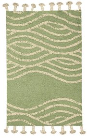 Πατάκι Μπάνιου Vaga 9179 616 Dill Green Kleine Wolke 60 x 90 100% Βαμβάκι