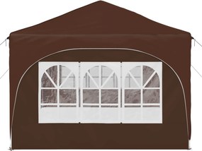 vidaXL Αυτοσχέδιο Μόρφωση 574 x 289 x 245 cm Καφέ Ύφασμα Όξφορντ