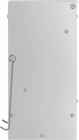 vidaXL Ταΐστρα Χαμστεριών Ασημί 12,5 x 12,5 x 25 εκ.