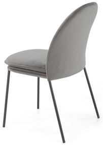 K443 chair color: grey DIOMMI V-CH-K/443-KR-POPIELATY