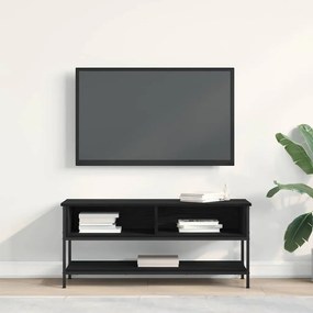 vidaXL Ντουλάπι TV Μαύρη δρυς 100 x 35 x 45 εκ. Επεξεργασμένο ξύλο