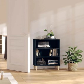 vidaXL Ραφιέρα Μαύρη 57 x 35 x 70 εκ. από Μοριοσανίδα