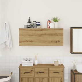 vidaXL Ντουλάπι τοίχου μπάνιου Artisan Oak 100x25x40 cm