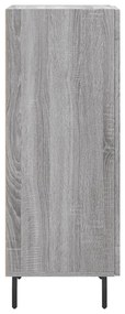 vidaXL Ντουλάπι Γκρι Sonoma 34,5x34x90 εκ. από Επεξεργασμένο Ξύλο