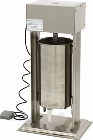 Sausage Stuffer - 15L - Automatic - Vertical - incl 4 Filling Tubes