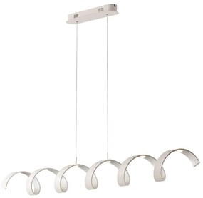 Φωτιστικό Οροφής - Ράγα Led-Helix-S6 Bco 30W 2400Lmn 4000K White Luce Ambiente Design Aluminium