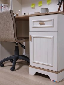Γραφείο Κρεμ / Δρυς GESEN 115x60x77.3