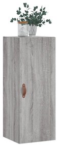 vidaXL Ντουλάπι Τοίχου Γκρι Sonoma 34,5 x 34 x 90 εκ.