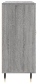 vidaXL Ντουλάπι Γκρι Sonoma 90 x 34 x 80 εκ. από Επεξεργασμένο Ξύλο