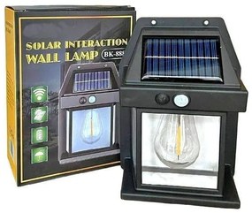 Επιτοίχιο ηλιακό φωτιστικό κήπου DK-888 - Solar Interaction Wall Lamp-027080-130817