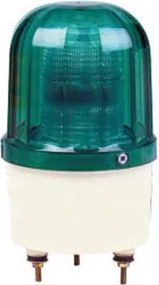 Φάρος στατικός (Flasher) LTE-5101 2W 24VDC 150mm με λυχνία LED πράσινος