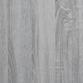 Βιβλιοθήκη/Διαχωριστικό Χώρου Γκρι 69,5x29x137,5εκ. Επεξ. Ξύλο - Γκρι