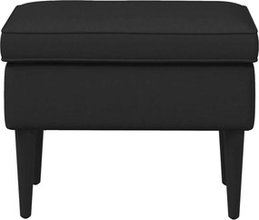 vidaXL Πολυθρόνα Ποδιών Μαύρο 55 x 35 x 41 εκ Ύφασμα