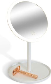 Επιτραπέζιος Καθρέφτης Με Led & Ραφάκι (16.8x16.8x29) F-V Illuminated 211439