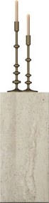 Βοηθητικό Τραπεζάκι Τραβερτίνη ACLON 20x18.2x45