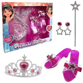 Σετ Ομορφιάς Princess Με Κορώνα Σε Κουτί 32x28x5εκ. Toy Markt  77-1244