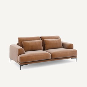 Καναπές 3 θέσεων με βελούδινη ταπετσαρία, Marsile