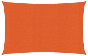 Πανί Σκίασης Ορθογώνιο Πορτοκαλί 4x5 μ. από HDPE 160 γρ/μ²