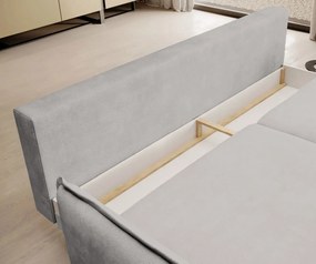 Καναπές Nebel τριθέσιος-Ekrou