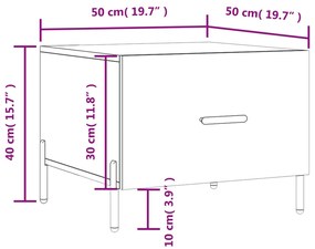 ΤΡΑΠΕΖΑΚΙ ΣΑΛΟΝΙΟΥ ΚΑΦΕ ΔΡΥΣ 50X50X40 ΕΚ. ΕΠΕΞΕΡΓΑΣΜΕΝΟ ΞΥΛΟ 829426