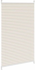 vidaXL Πλισέ ρόλερ σκίασης 80x150cm Κρεμ