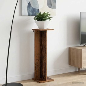 vidaXL Βάση φυτών 2 pcs Παλιό ξύλο 25 x 25,5 x 80,5 εκ.