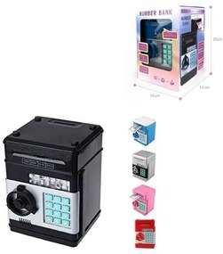 Ηλεκτρονικός Κουμπαράς - Χρηματοκιβώτιο Με Κωδικό Ασφαλείας - Number Bank-0277003-172977
