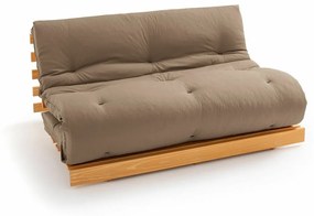 Στρώμα futon από latex, μαλλί και λινό για τον καναπέ Thaï