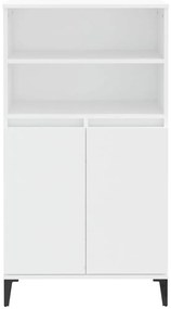 vidaXL Ντουλάπι Λευκό 60 x 36 x 110 εκ. από Επεξεργασμένο Ξύλο