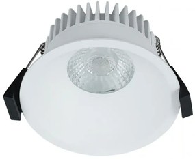 Χωνευτό Σποτ Οροφής Downlight Μπάνιου LED 8W IP44 2700K Albric Nordlux 2310340001 Λευκό