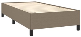 ΚΡΕΒΑΤΙ BOXSPRING ΜΕ ΣΤΡΩΜΑ TAUPE 80X200 ΕΚ. ΥΦΑΣΜΑΤΙΝΟ 3127761