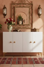 Console Simple 120 - White White