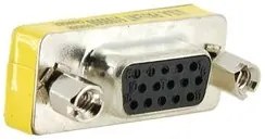 POWERTECH Adapter VGA 15pin θηλυκό σε VGA 15pin θηλυκό CAB-G005