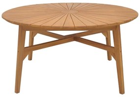 Τραπέζι Colen teak ξύλο σε φυσική απόχρωση Φ180x75εκ