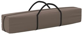 vidaXL Τέντα Εκδηλώσεων Πτυσσόμενη Taupe 2 x 2 μ.
