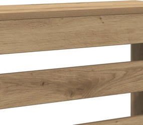 vidaXL Καπάκι Καλοριφέρ Δρυς 175 x 20 x 82 cm Επεξεργασμένο Ξύλο
