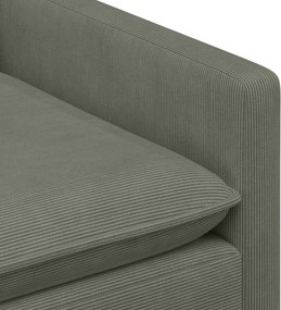 vidaXL Σετ Καναπέ 2 pcs Ανοιχτό γκρι Ύφασμα